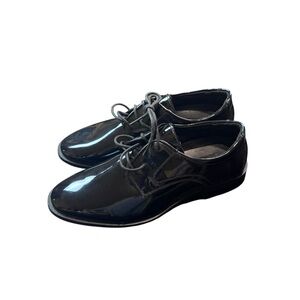 Vangelo Black Dress Shoes Special Occasion Mens Shoes size 8.5